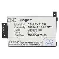 58-000008 S2011-003-A S2011-003-S MC-354775-03 Replacement Battery for Amazon Kindle Paperwhite 2012 2014 EY21,Kindle Touch 6 inch 2014 eReader