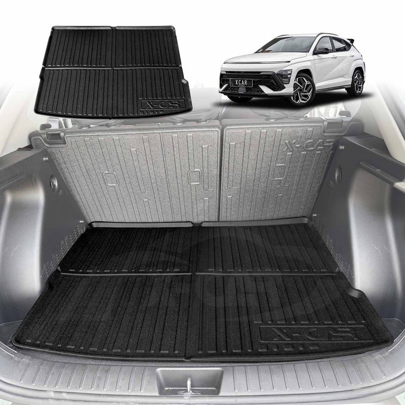 Buy Boot Liner for Hyundai Kona 2023-2024 Heavy Duty Cargo Trunk Mat ...