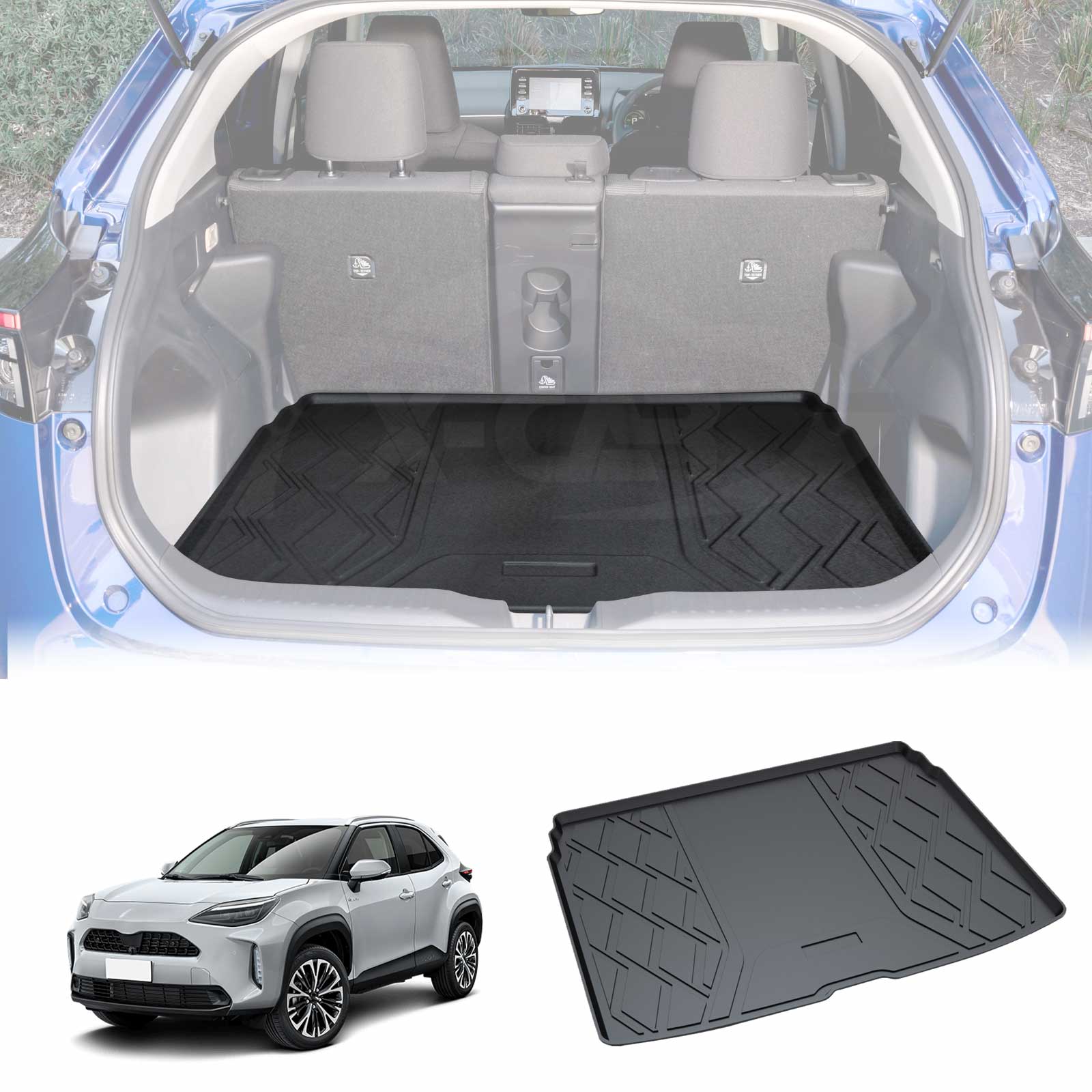 Toyota yaris online boot cover