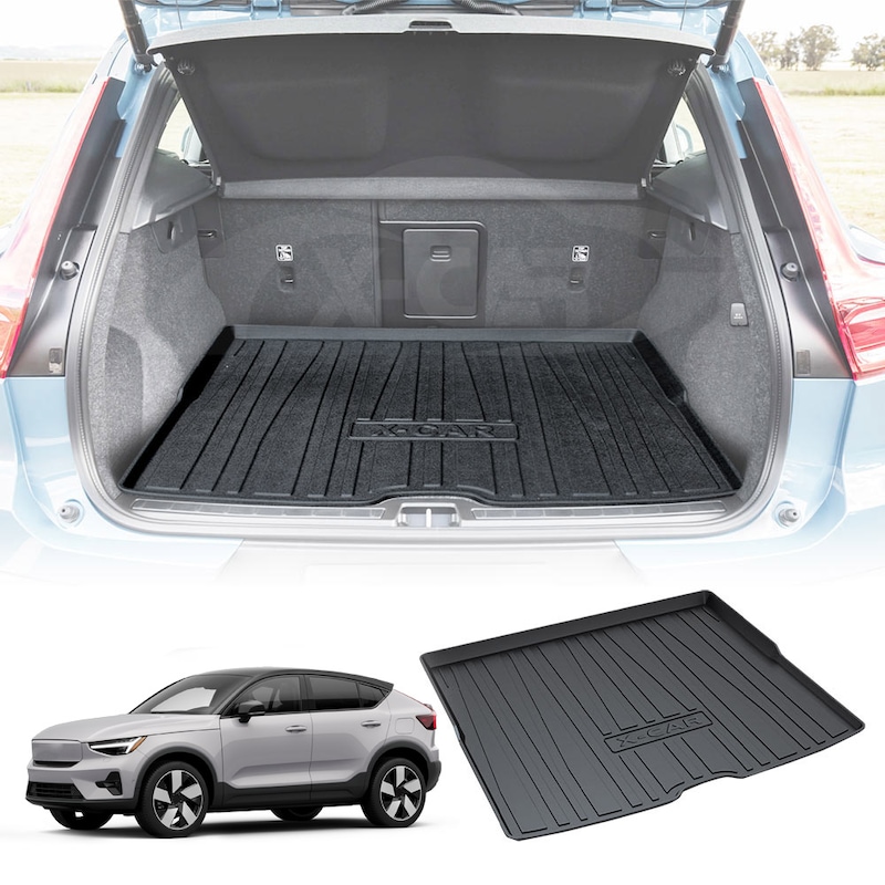 Buy Boot Liner for Volvo C40 2022-2024 Heavy Duty Cargo Trunk Cover Mat ...