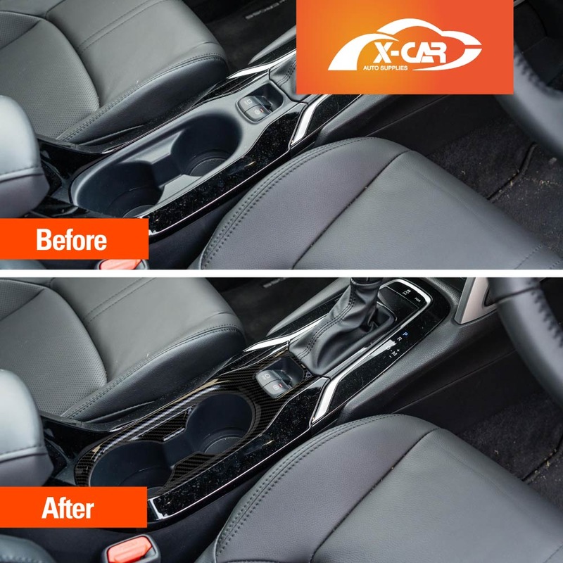 Buy Center Consoles Cup Holder Panel Trim Decor Cover Protector for