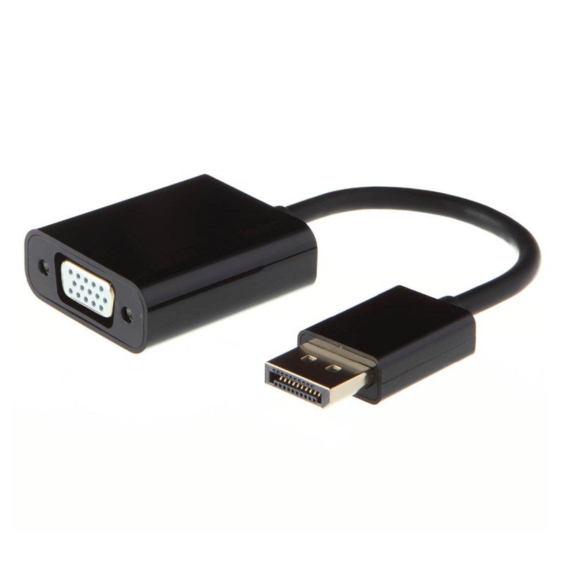 Displayport Male to VGA Female Video Converter Adapter Cable