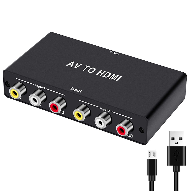 måske Nødvendig rester Buy Dual RCA to HDMI Converter, 1080P 2 AV/CVBS to HDMI Adapter for NTSC PC Laptop Xbox PS4 PS3 TV STB VHS VCR Camera DVD - MyDeal måske Nødvendig rester Buy Dual RCA to HDMI Converter, 1080P 2 AV/CVBS to HDMI Adapter for NTSC PC Laptop Xbox PS4 PS3 TV STB VHS VCR Camera DVD - MyDeal