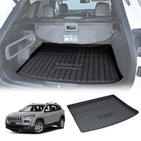 Heavy Duty Trunk Cargo Mat Boot Liner Luggage Tray for Jeep Cherokee 2014 2015 2016 2017 2018 2019 2020 2022