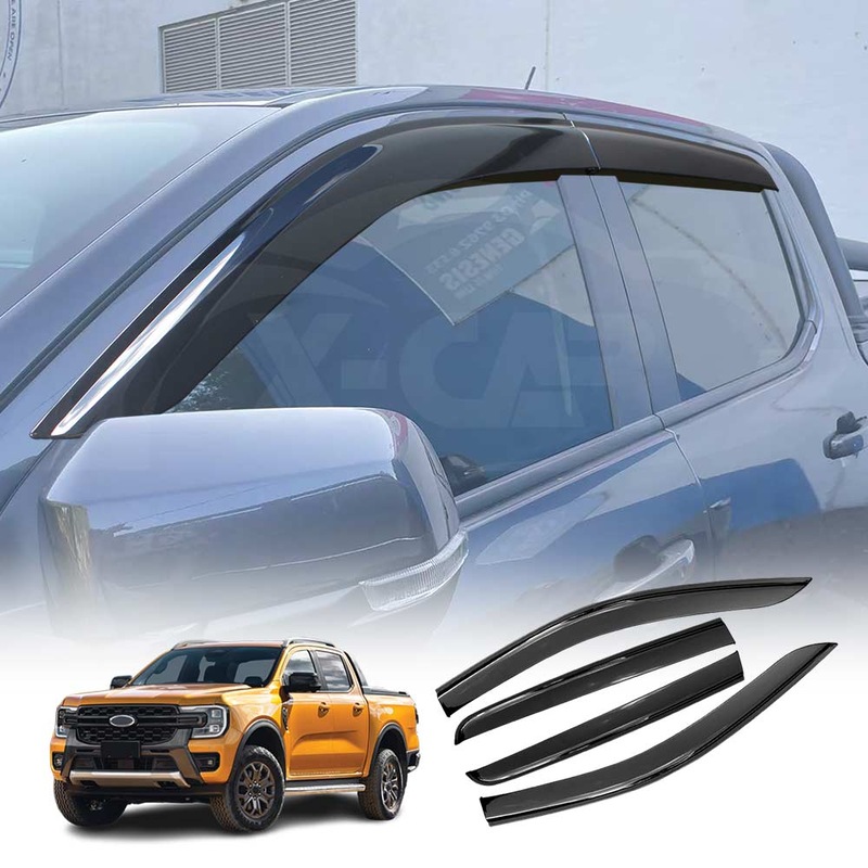 Buy OEM Weathershields for Ford Next-Gen Ranger 2022-2023 Double Cab ...