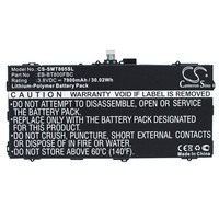 Battery for Samsung Galaxy Tab S 10.5 LTE,SM-T805Y,T807,T807A,T807P,SM-T800,SM-T801,T805,T805C,EB-BT800FBE EB-BT800FBC