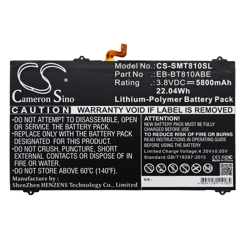 Samsung Galaxy Tab S2 SM-T810 Replacement Battery