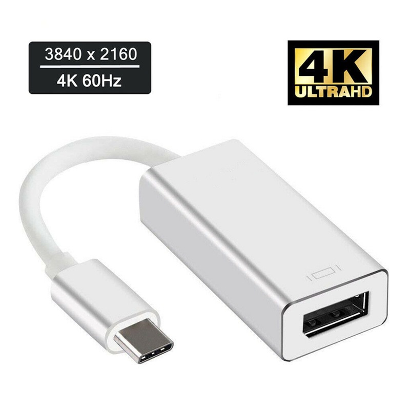 USB 3.1 Type C USBC Thunderbolt 3 Male to DisplayPort DP Female 4K