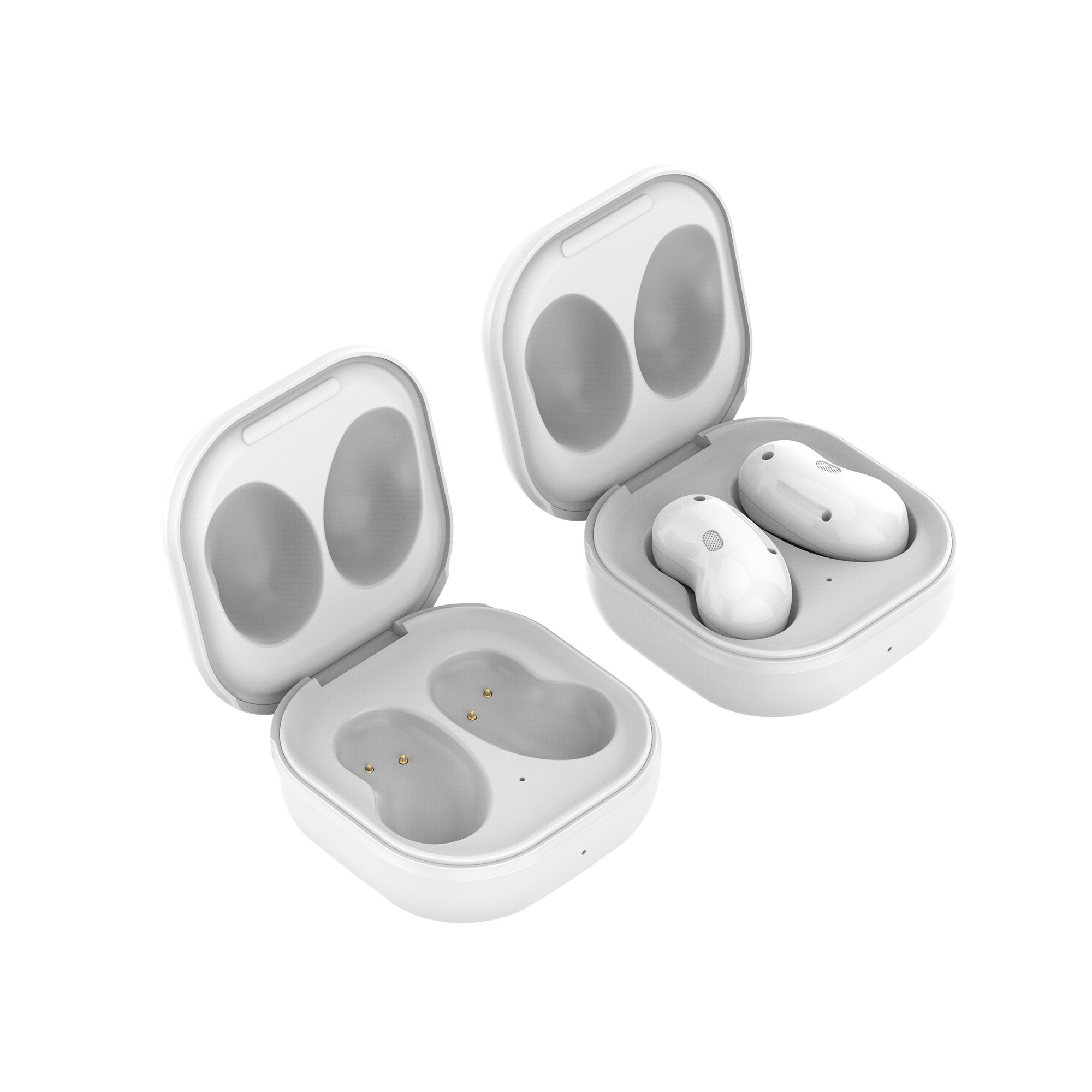 USB Charger Charging Case Earbuds Charging Box White for Samsung Galaxy Buds Live SM-R180