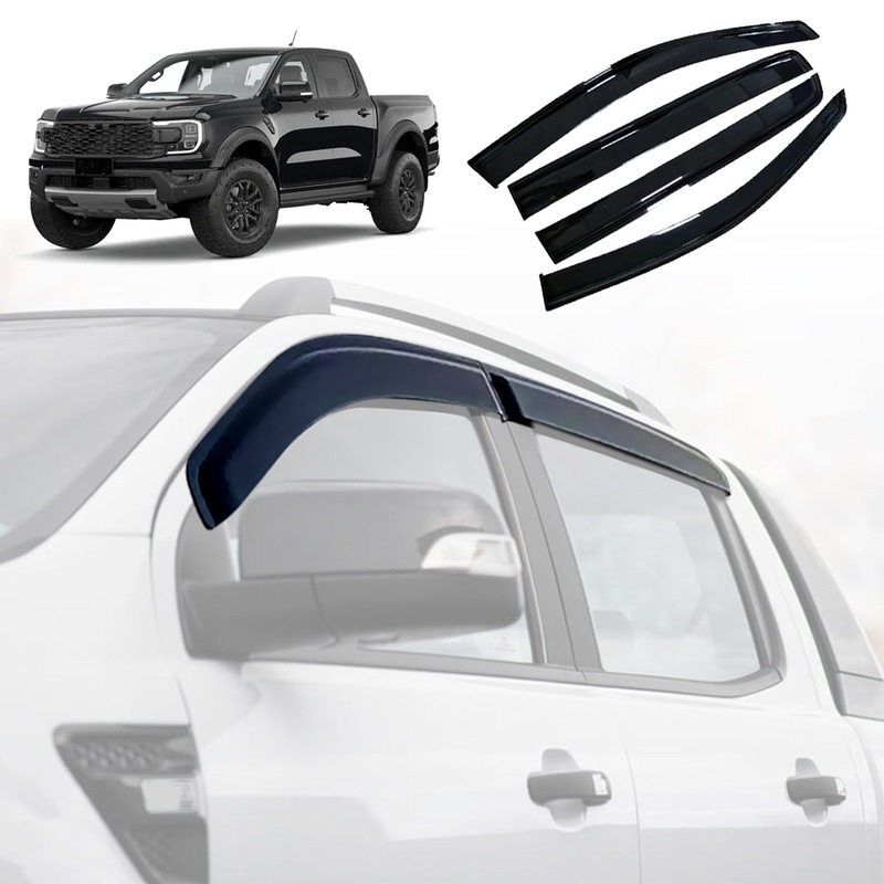 Buy Weathershields for Ford Next-Gen Ranger Raptor MY22 Double Cab Car ...