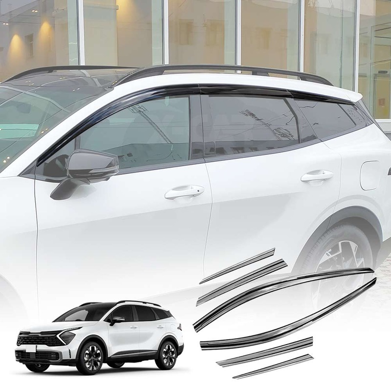 Buy Weathershields for Kia Sportage 20212023 Car Weather Shields Wind Deflectors Window Sun