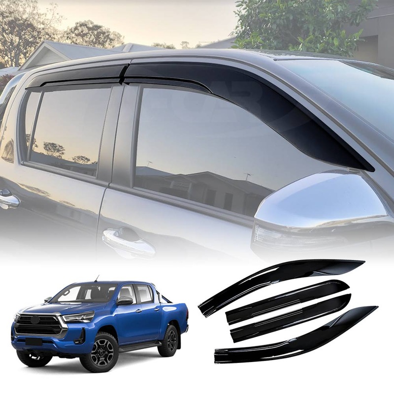 Buy Weathershields for Toyota Hilux SR5 Double Cab 20152022 Car