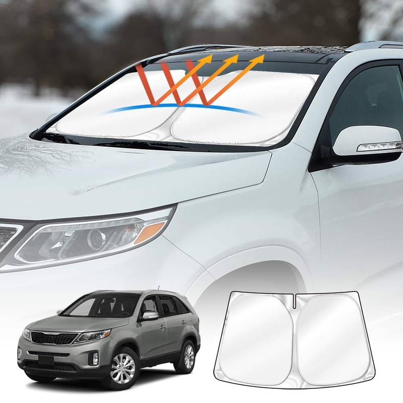 Buy Windshield Sun Shade for Kia Sorento 20092014 Blocks UV Rays