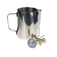 Caterchef 1.5 Litre Espresso Coffee Jug and Thermometer Set