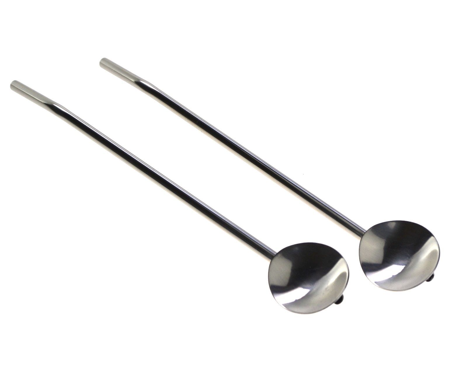 2 Casabarista Stainless Steel Spoon/Straw 19cm