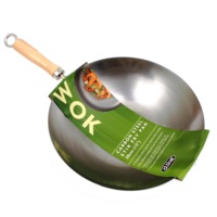 Appetito 30cm Carbon Steel Wok