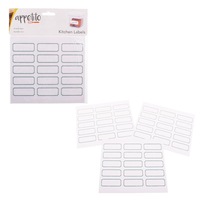 Appetito Blank Kitchen Labels - Pack of 45