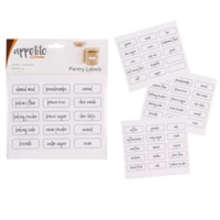 Appetito Canister Labels - Pack of 45