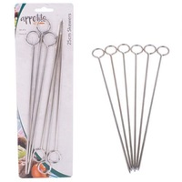Appetito Skewers 25cm - Set of 6