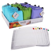 Appetito Reusable Produce Bags - Set of 8