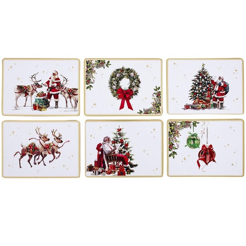 Buy ASHDENE MAGIC OF CHRISTMAS SET 6 PLACEMATS MyDeal