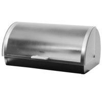 Avanti Frosted Roll Top Stainless Steel Bread Bin