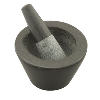 Avanti Mini Conical Black Mortar And Pestle 13cm