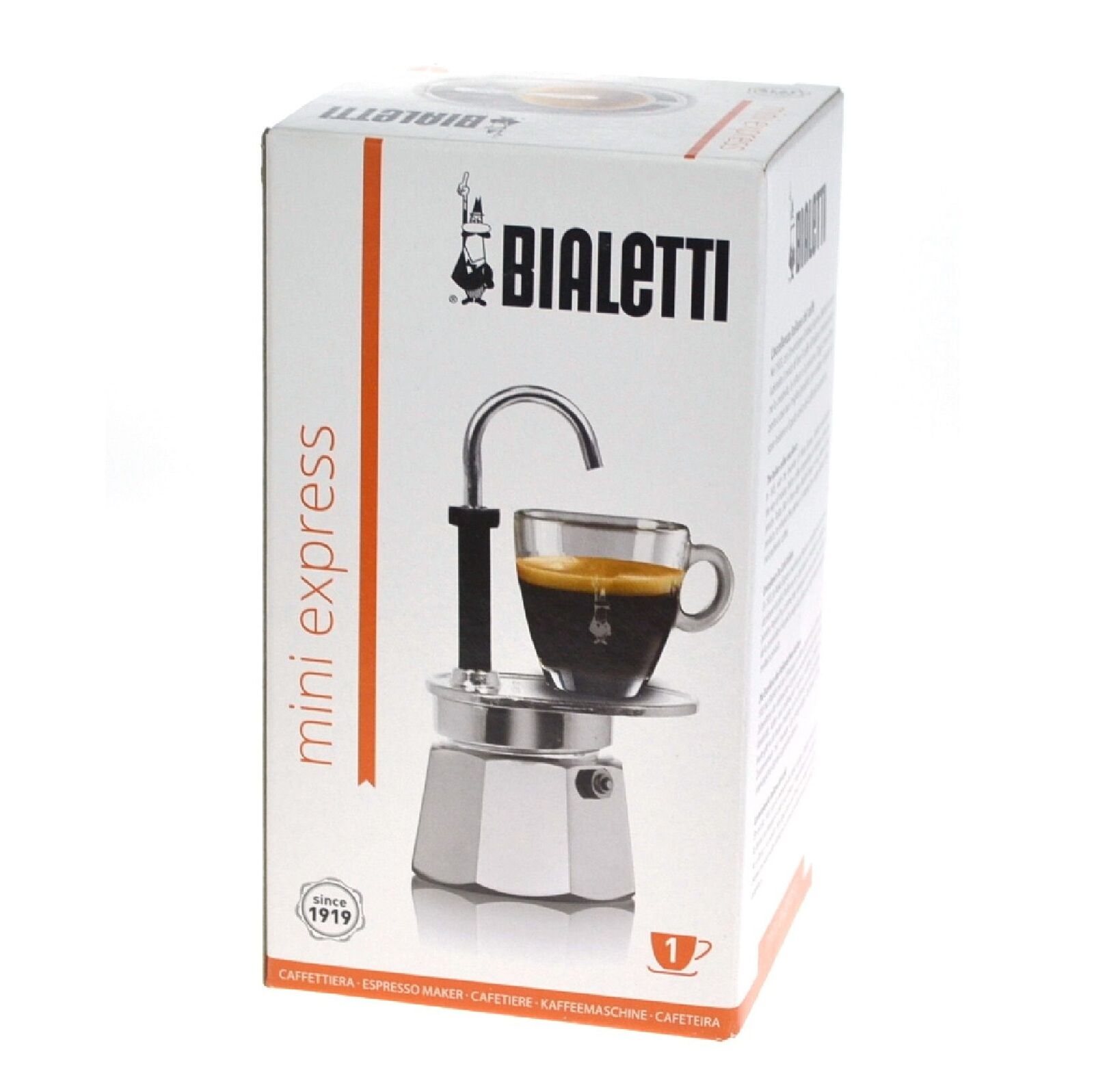 BIALETTI MINI EXPRESS 1 CUP ESPRESSO 