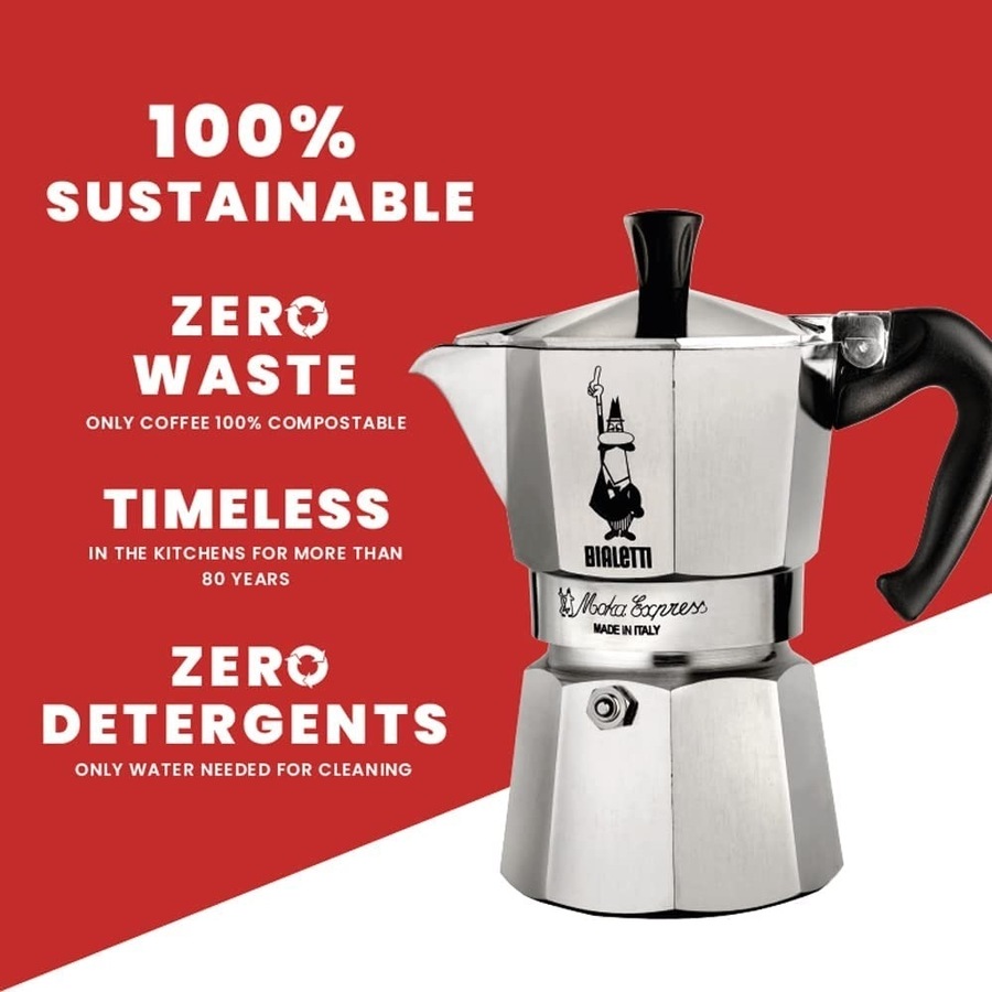 Bialetti Moka 12 Cup Espresso Maker Percolator