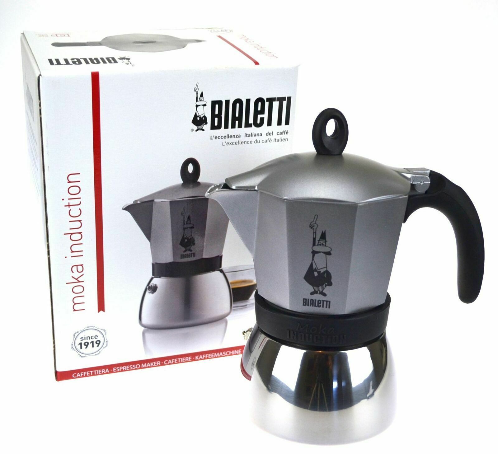 CUP MOKA INDUCTION ESPRESSO MAKER 