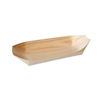Trenton Bio Wood Bamboo Oval Food Serving Basket 11cm x 6.5cm