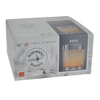 Bormioli Rocco Este Tumblers 300ml Set 4