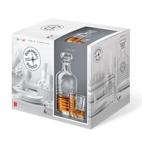 Bormioli Rocco Officina 1825 7 Piece Decanter and Glasses Set