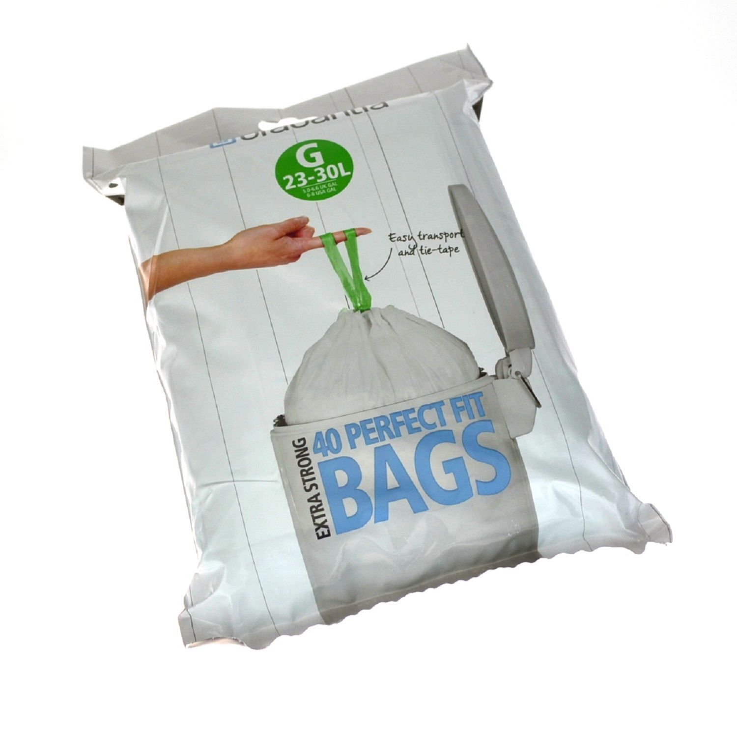 Brabantia Bin Liners G 23 30 Litre - 40 Waste Bags