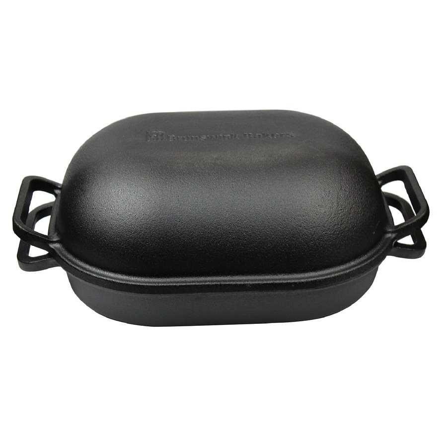 Brunswick Bakers Pre-seasoned Cast Iron Bread Baking Pan 39x 26cm