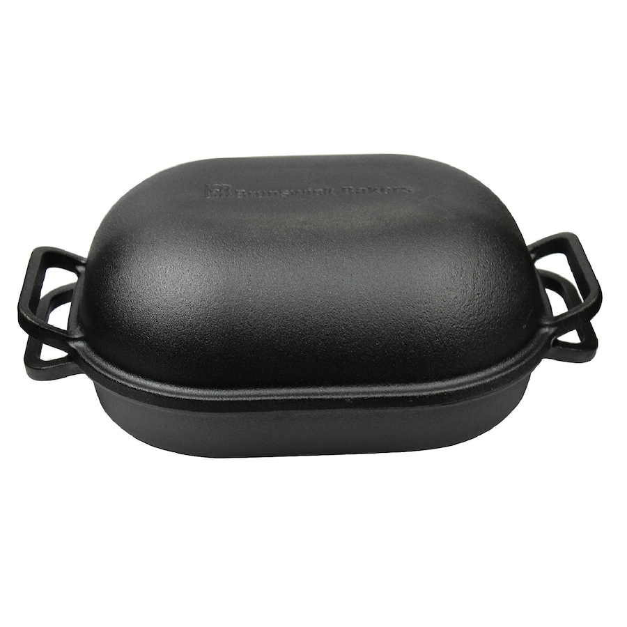 Brunswick Bakers Pre-seasoned Cast Iron Bread Baking Pan 39x 26cm