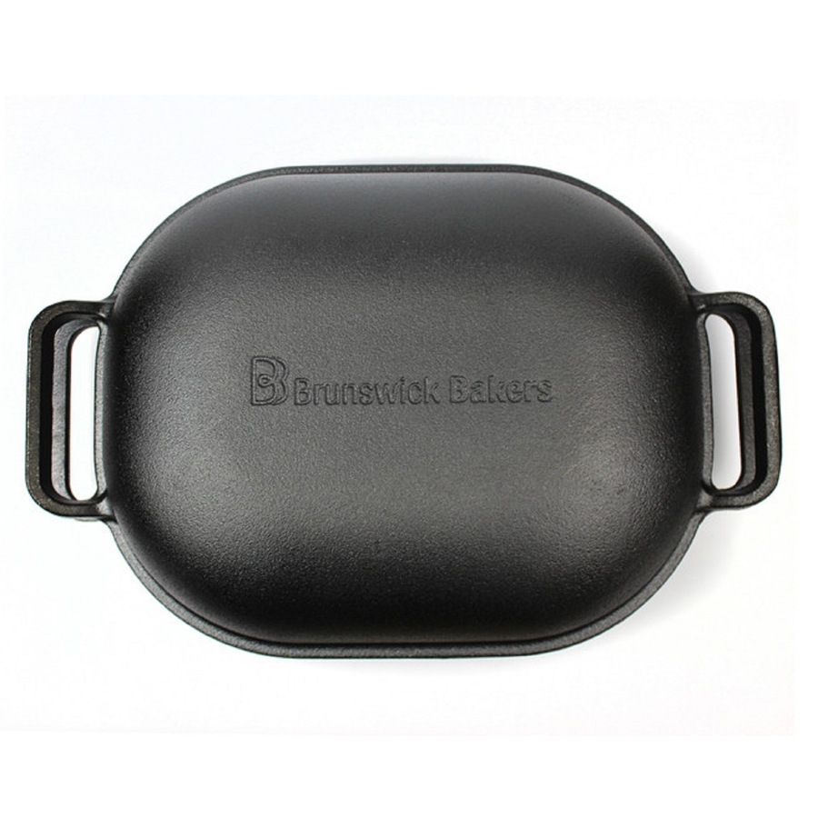 Brunswick Bakers Pre-seasoned Cast Iron Bread Baking Pan 39x 26cm