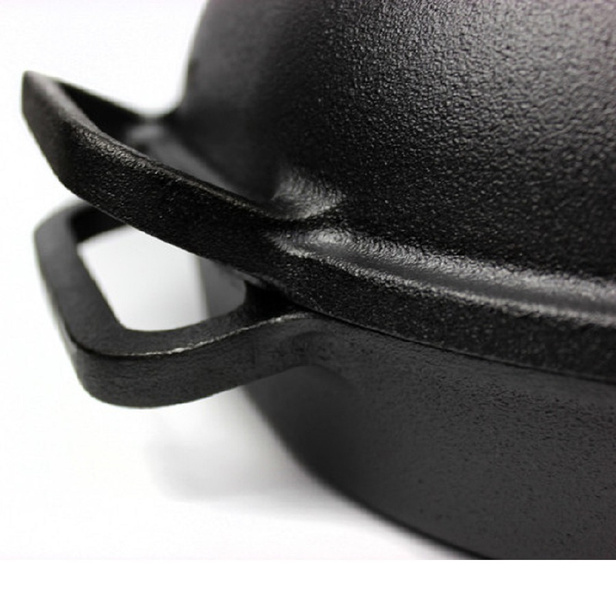 Brunswick Bakers Pre-seasoned Cast Iron Bread Baking Pan 39x 26cm