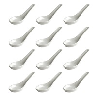 Trenton Chinese Soup Spoons - Set Of 12