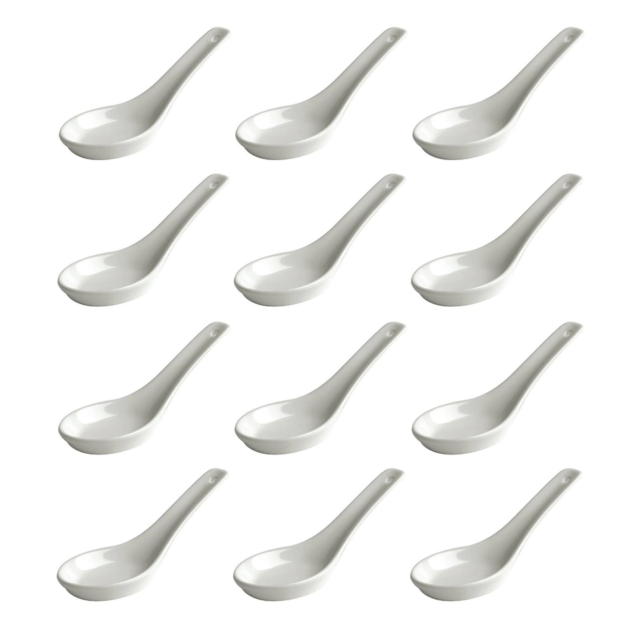 Trenton Chinese Soup Spoons - Set Of 12