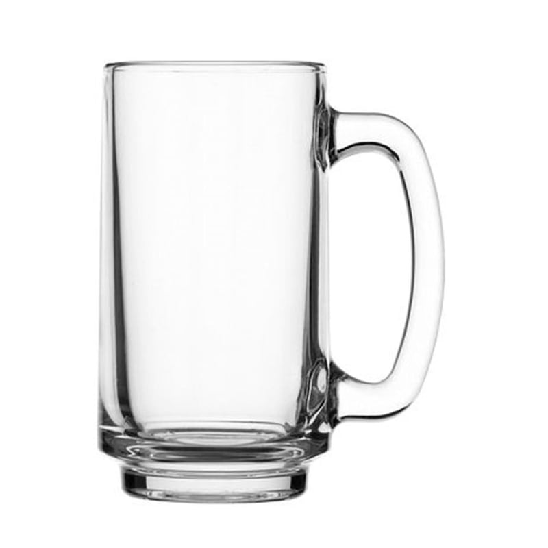 Buy Crown Playboy Glass Beer Mug 355ml Set 6 - MyDeal