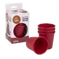 Daily Bake Silicone Dariole Moulds - Set 4
