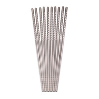 D.Line Stainless Steel Chopsticks - 5 Pairs