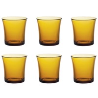 Duralex DX 2000 Amber Tumblers 210ml Set of 6
