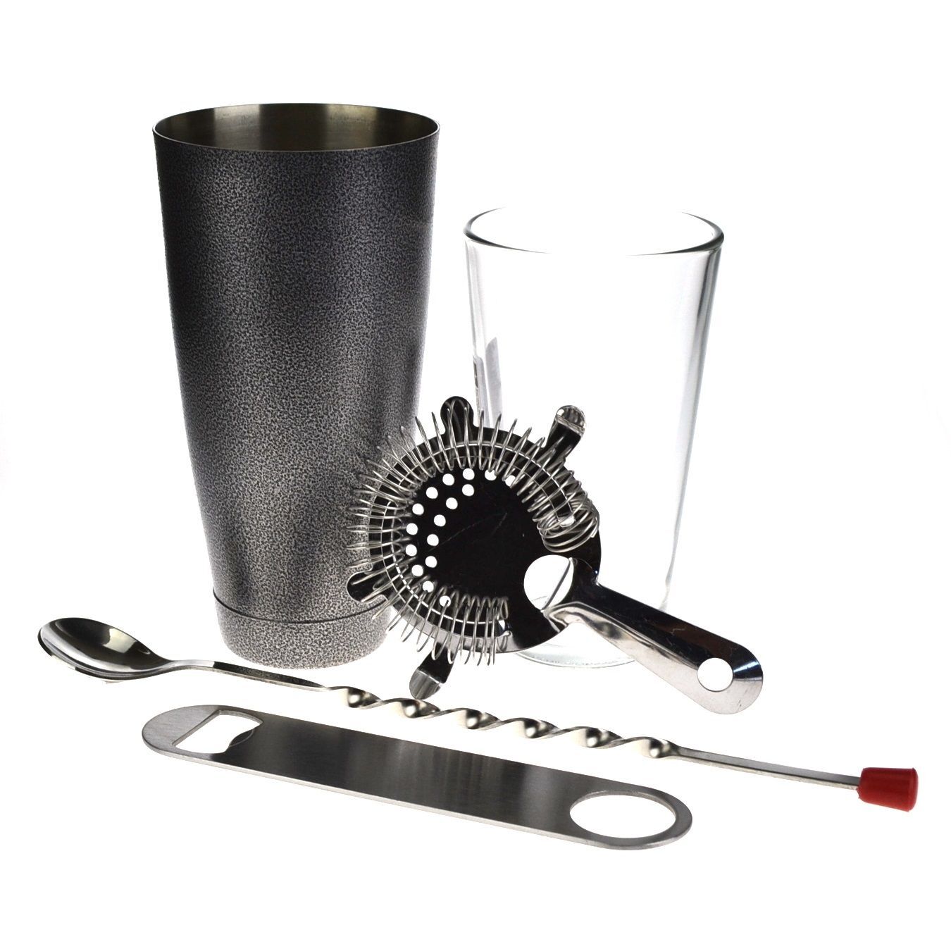 Essentials Black Boston Shaker Set With A Free Bar Blade