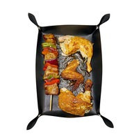 Grand Fusion Leakproof Non-Stick BBQ Grill Mat - 30 x 40cm