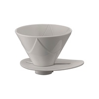 Hario V60 One Pour Dripper Mugen 02 - Ceramic White