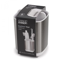 Joseph Joseph EasyStore Toothbrush Caddy Small Steel