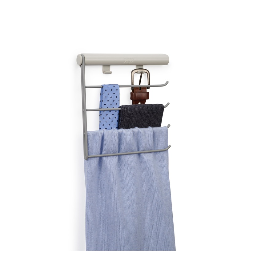 Joseph Joseph Orderly Ecru Belt Tie & Scarf Hanging Rail