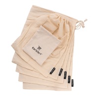 Karlstert Set 5 Cotton Muslin Produce Bags